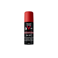 VICHY HOMME 96 val. purškiamas dezodorantas antiperspirantas nuo padidėjusio prakaitavimo vyrams, 125 ml