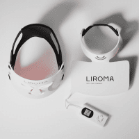 LIROMA® LED terapinė raudonos šviesos ir artimų infraraudonųjų spindulių veido, kaklo ir dekoltė zonos kaukė