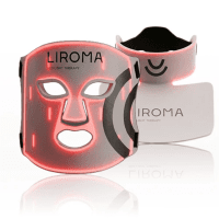 LIROMA® LED terapinė raudonos šviesos ir artimų infraraudonųjų spindulių veido, kaklo ir dekoltė zonos kaukė