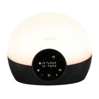 LUMIE Bodyclock Glow 150 šviesos žadintuvas su 10 garsų ir baltuoju triukšmu