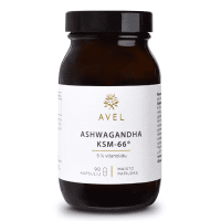AVEL Ashwagandha KSM-66®, 5% vitanolidų, 90 kapsulių