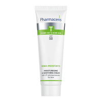 PHARMACERIS T, Sebo Moistatic drėkinamasis kremas riebiai, mišriai odai, SPF50, 50 ml