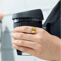 ULTRAHUMAN Ring Air, Aukso spalvos, Dydis 10