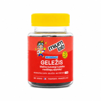 MIUM Lab Maisto papildai KIDS GELEŽIS. Be cukraus. Guminukai, N30