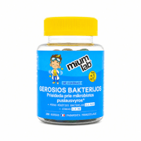 MIUM Lab Maisto papildai KIDS PROBIOTIKAI. Be cukraus. Guminukai, N30