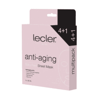 LECLER Anti-Aging stangrinanti lakštinė veido kaukė, N5