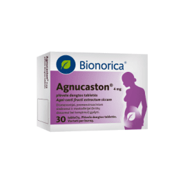 AGNUCASTON plėvele dengtos tabletės N30