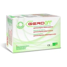 Gerdoff burnoje tirpstančios tabletės N20
