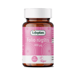 LIFEPLAN FOLIO RŪGŠTIS 400 mg, N90