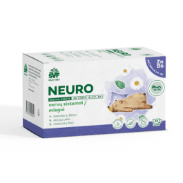 ŠVENČIONIŲ VAISTAŽOLĖS nervų sistemai, miegui NEURO VAIKAMS, žolelių arbata, 1,5 g x 20 vnt.