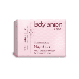 Lady Anion naktiniai higieniniai paketai 290 mm, N8