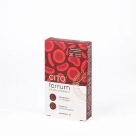 Cito Ferrum kapsulės N30