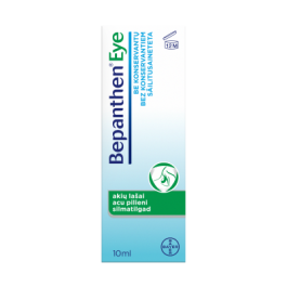BEPANTHEN EYE akių lašai sausoms akims, 10 ml