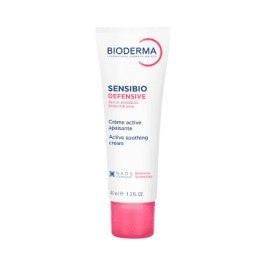 BIODERMA raminamasis, drėkinamasis kremas, stiprinantis jautrios odos natūralią apsisaugojimo nuo išorinių agresijų funkciją SENSIBIO DEFENSIVE, 40 ml