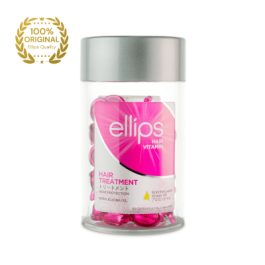ELLIPS tepami vitaminai pažeistiems plaukams HAIR TREATMENT N50