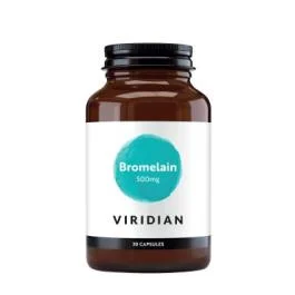 VIRIDIAN kapsulės BROMELAIN 500 mg N30