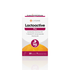 LIVSANE kapsulės LACTOACTIVE PLUS N20