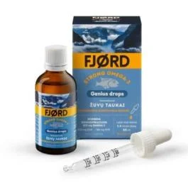 FJORD STRONG OMEGA-3 GENIUS DROPS, 50 ml