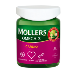 MOLLERS CARDIO Omega-3 kapsulės, N60