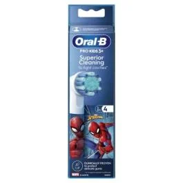ORAL-B Pro elektrinio šepetėlio galvutės Kids Spiderman, N4