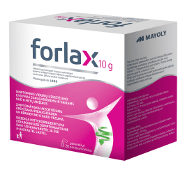 Forlax 10 g milteliai geriamajam tirpalui N20