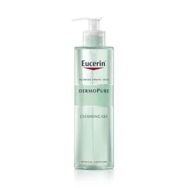 EUCERIN prausimosi gelis į aknę linkusiai odai DERMOPURE 400 ml