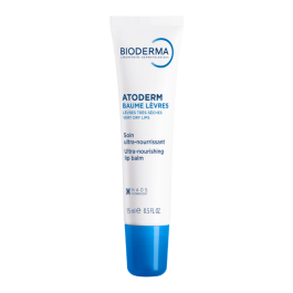 BIODERMA balzamas labai sausoms lūpoms ATODERM BAUME LEVRES, 15 ml