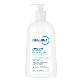 BIODERMA švelnus gelinis prausiklis labai sausai ir atopiškai odai ATODERM INTENSIVE GEL MOUSSANT, 500 ml