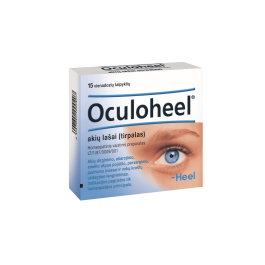 Oculoheel akių lašai (tirpalas) vienadozė talpyklė 0,45 ml N15 (3×5)