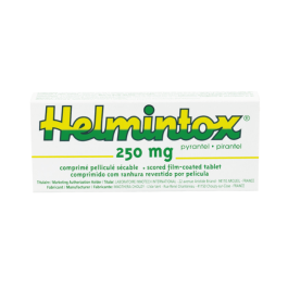 Helmintox 250 mg plėvele dengtos tabletės N3
