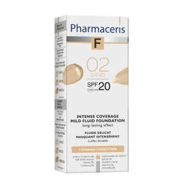PHARMACERIS F, Intensive Coverage pudra nr.2, SPF20, 30ml