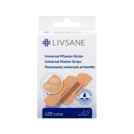 LIVSANE universalaus pleistro juostelės N20