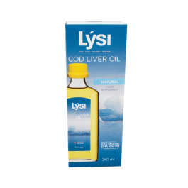 LYSI natūralūs žuvų taukai 240 ml