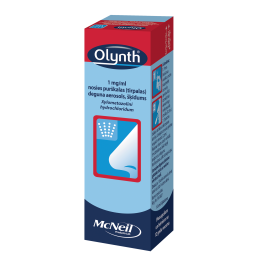 Olynth 1 mg/ml nosies purškalas 10 ml