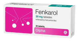 Fenkarol 25 mg tabletės N20
