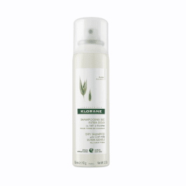KLORANE sausas šampūnas visų tipų plaukams su avižų pieneliu Dry shampoo OAT 150 ml
