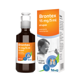 Brontex 15 mg/5 ml sirupas 100 ml