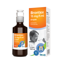 Brontex 15 mg/5 ml sirupas 100 ml