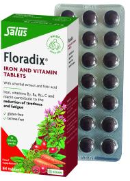 FLORADIX tabletės su geležimi ir vitaminais, N84