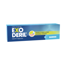 Exoderil 10 mg/g kremas 15 g