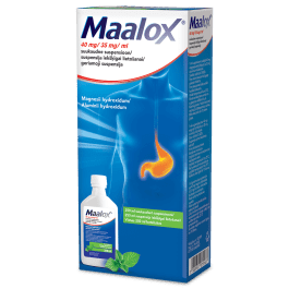 Maalox 40 mg/35 mg/ml geriamoji suspensija N250