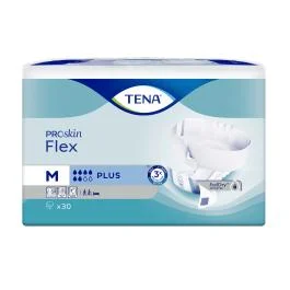 TENA Flex Plus juostinės sauskelnės šlapimo nelaikymui, M dydis N30