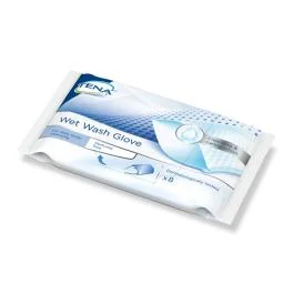 TENA drėgnosios prausimo pirštinės Wet Wash Glove N8