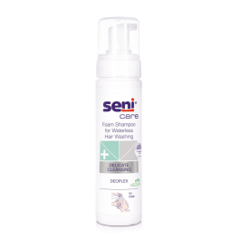 SENI Care nenuplaunamas šampūnas putos 200ml