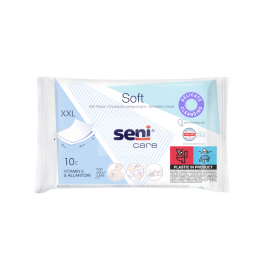 SENI CARE, drėgnos servetėlės, 10 vnt.