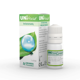 UNITEARS Akių lašai (tirpalas), be konservantų 10 ml