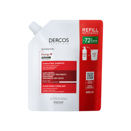 VICHY šampūnas nuo plaukų slinkimo DERCOS, 400 ml