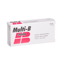 Multi-B Strong tabletės N30