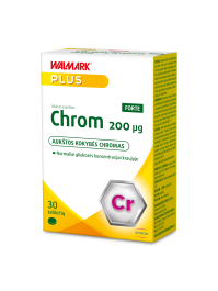 WALMARK Chrom Forte 200 µg tabletės N30