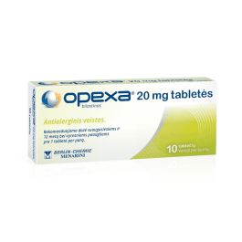 OPEXA 20 mg tabletės N10